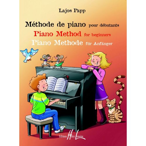 PAPP LAJOS - METHODE DE PIANO POUR DEBUTANTS