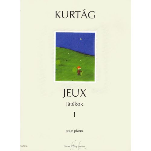 LEMOINE KURTAG GYORGY - JEUX (JATEKOK) VOL.1 - PIANO