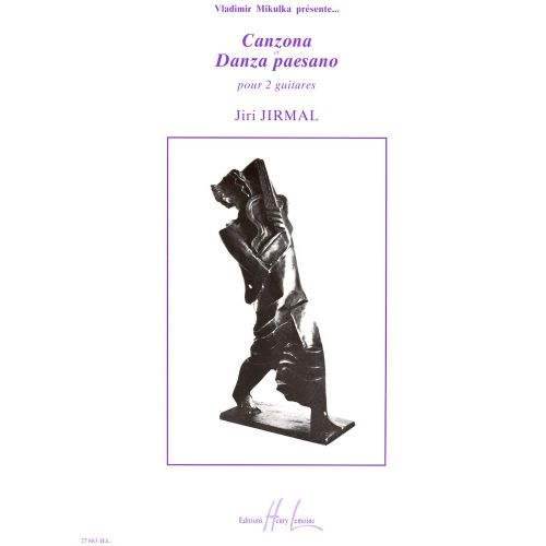 LEMOINE JIRMAL JIRI - CANZONA ET DANZA PAESANO - 2 GUITARES
