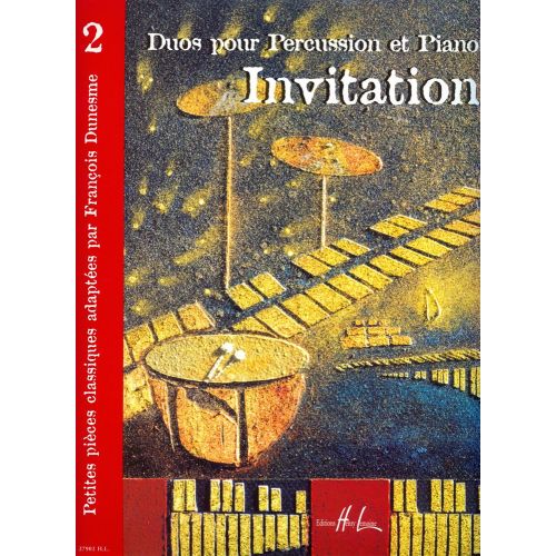 DUNESME FRANÇOIS - INVITATION 2 - PERCUSSION