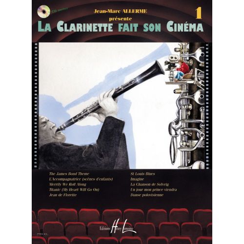 LEMOINE ALLERME JEAN-MARC - LA CLARINETTE FAIT SON CINEMA VOL.1 + CD