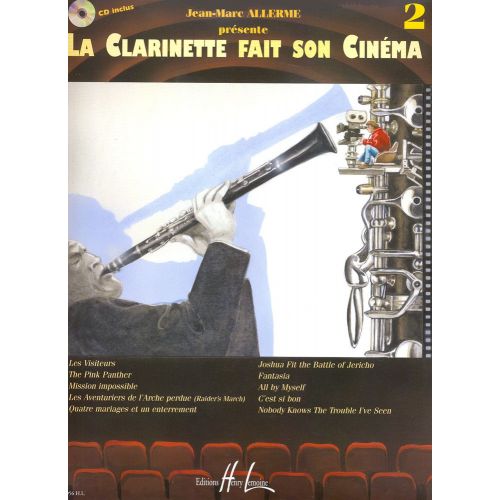 ALLERME JEAN-MARC - LA CLARINETTE FAIT SON CINEMA VOL.2 + CD