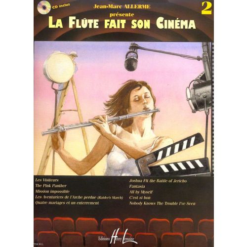 LEMOINE Allerme - La Flute Fait Son Cinema Vol.2 + CD