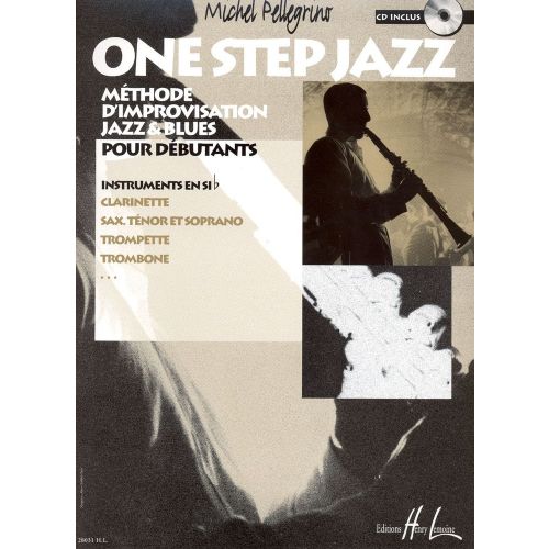 LEMOINE Pellegrino Michel - One Step Jazz + CD - Instrument Sib