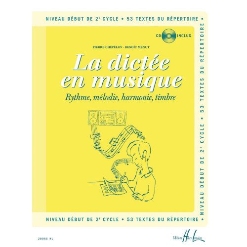 Chepelov P. / Menut B. - La Dictee En Musique Vol.4 + CD - Debut Du 2eme Cycle