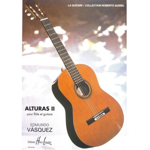 LEMOINE VASQUEZ EDMUNDO - ALTURAS II - FLUTE, GUITARE