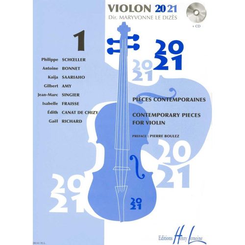 LEMOINE Le Dizes - Violon 20-21 Vol.1 + CD