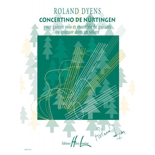 LEMOINE DYENS ROLAND - CONCERTINO DE NÜRTINGEN - GUITARE SOLO, ENSEMBLE GUITARES