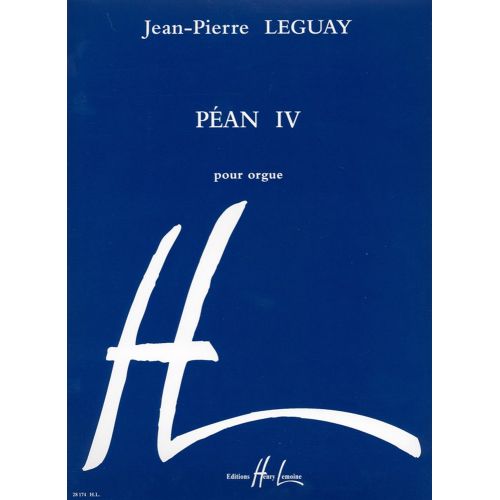 LEMOINE LEGUAY JEAN-PIERRE - PEAN IV - ORGUE