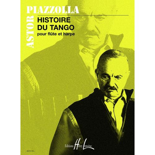PIAZZOLLA ASTOR - HISTOIRE DU TANGO - FLUTE, HARPE