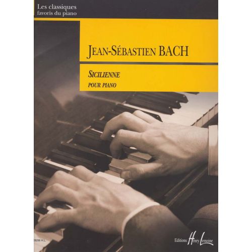 BACH J.S. - SICILIENNE - PIANO