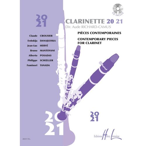 RICHARD-CAMUS AUDE - CLARINETTE 20-21 + CD