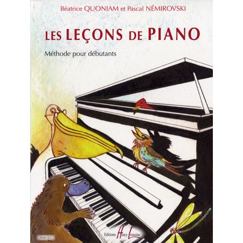 LEMOINE QUONIAM B. / NEMIROVSKI P. - LES LECONS DE PIANO - PIANO