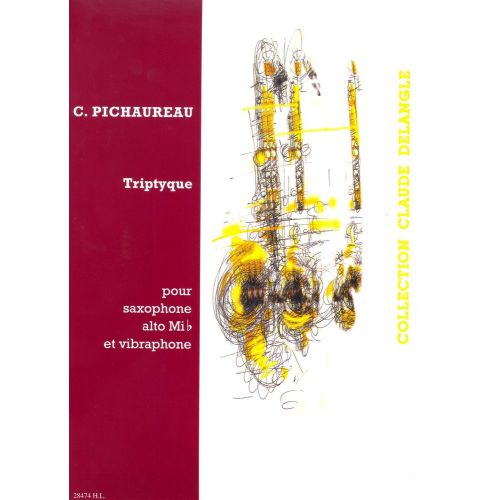 PICHAUREAU - TRIPTYQUE - SAXOPHONE MIB ET VIBRAPHONE