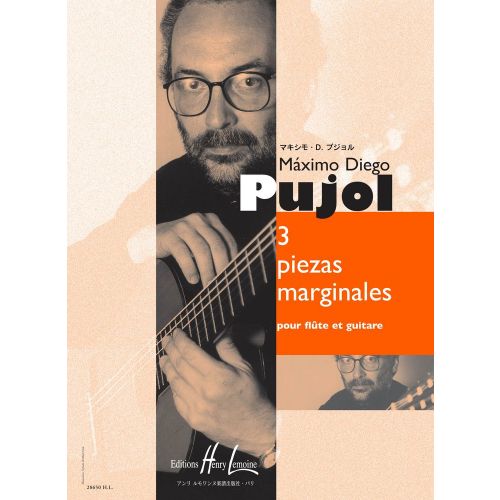 PUJOL M.D. - 3 PIEZAS MARGINALES - FLUTE, GUITARE