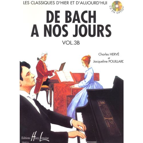 LEMOINE HERVE C. / POUILLARD J. - DE BACH À NOS JOURS VOL.3B - PIANO
