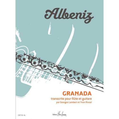 LEMOINE ALBENIZ ISAAC - GRANADA - FLUTE, GUITARE