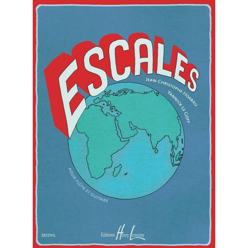 LEMOINE HOARAU J.C / LE GOFF Y. - ESCALES - FLUTE ET GUITARE
