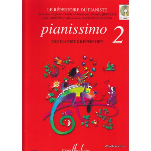 QUONIAM B. - PIANISSIMO, LE REPERTOIRE DU PIANISTE VOL. 2