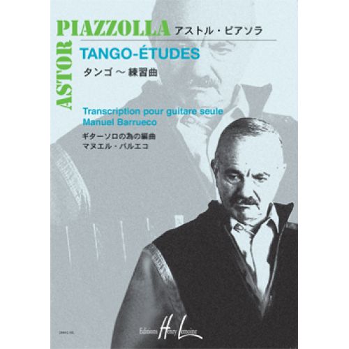 LEMOINE PIAZZOLLA A. - TANGO-ETUDES - GUITARE