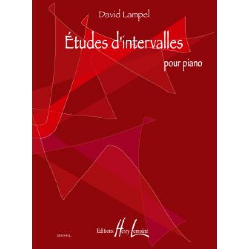 LAMPEL DAVID - ETUDES D'INTERVALLES - PIANO
