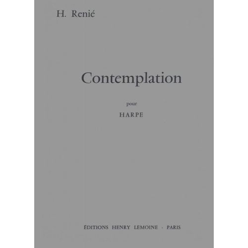 LEMOINE RENIE HENRIETTE - CONTEMPLATION - HARPE