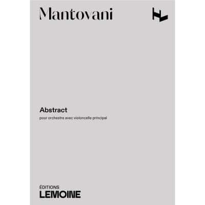MANTOVANI BRUNO - ABSTRACT