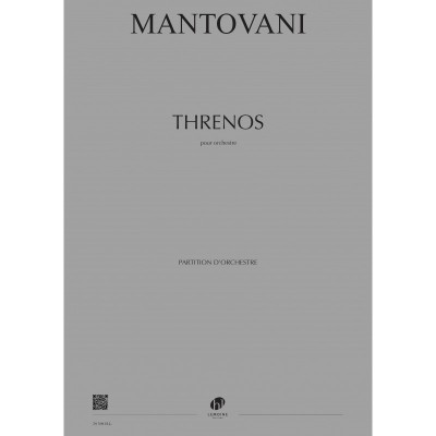 MANTOVANI BRUNO - THRENOS