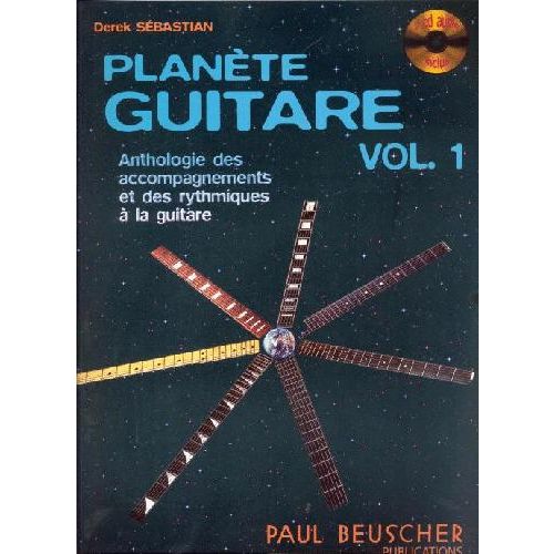 PAUL BEUSCHER PUBLICATIONS SEBASTIAN DEREK - PLANETE GUITARE VOL.1 + 2 CD