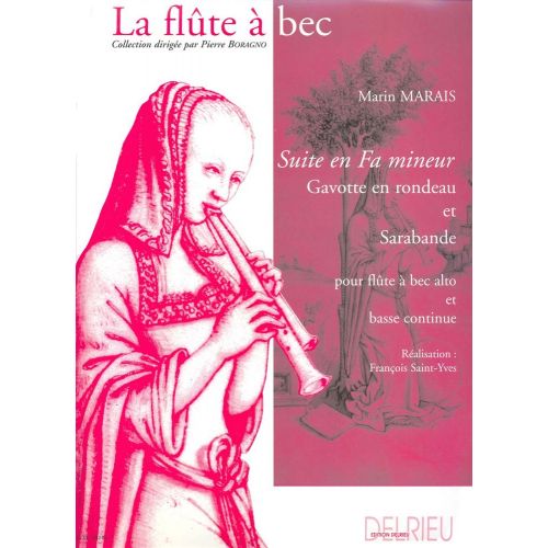  Marais Marin - Suite En Fa Min. - Flute A Bec Alto, Bc