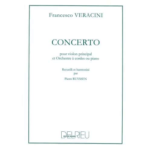 VERACINI FRANCESCO-MARIA - CONCERTO - VIOLON, PIANO