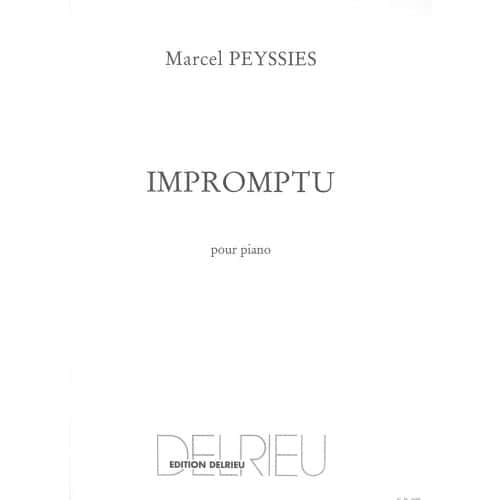 PEYSSIES MARCEL - IMPROMPTU - PIANO