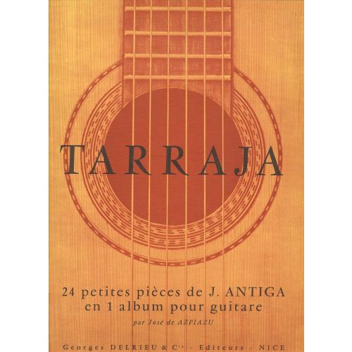  Antiga Jean - Tarraja - 24 Petites Pieces En Un Album - Guitare
