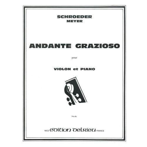 SCHROEDER-MEYER HERMANN - ANDANTE GRAZIOSO - VIOLON