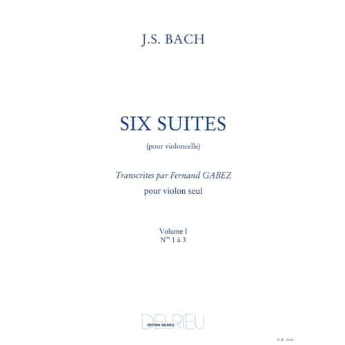 BACH J.S. - SUITES (6) VOL.1 - VIOLONCELLE