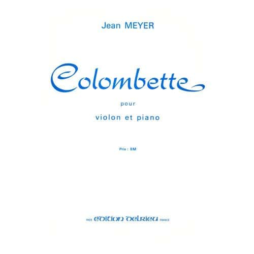 MEYER JEAN - COLOMBETTE - VIOLON