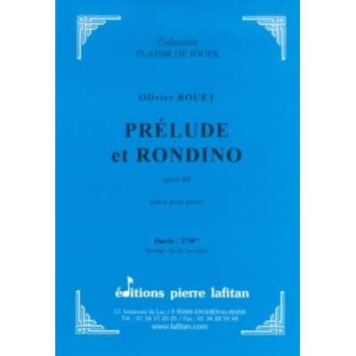  Bouet Olivier - Prelude Et Rondino - Piano