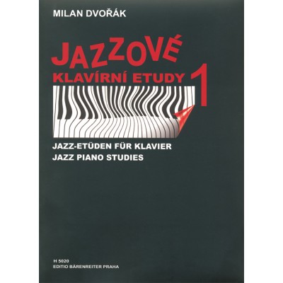 BARENREITER DVORAK MILAN - JAZZ PIANO STUDIES VOL.1