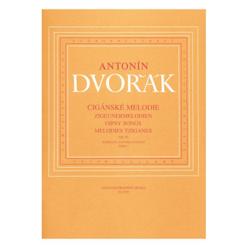 BARENREITER DVORAK A. - GIPSY SONGS OP.55 - SOPRANO (TENOR) ET PIANO