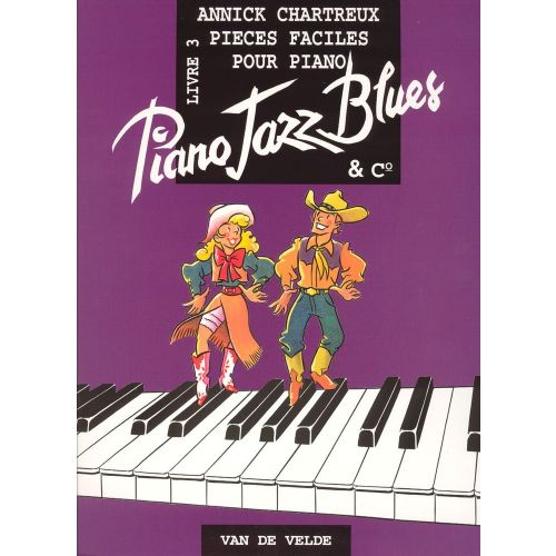 CHARTREUX ANNICK - PIANO JAZZ BLUES 3