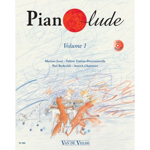VAN DE VELDE PIANOLUDE VOL.1 + CD