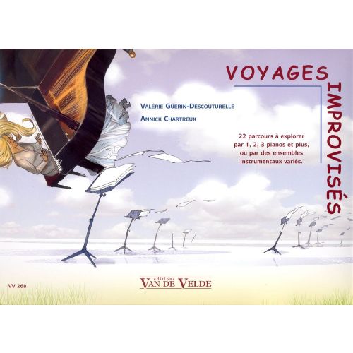 CHARTREUX A. / GUERIN-DECOUTURELLE V. - VOYAGES IMPROVISES - PIANO