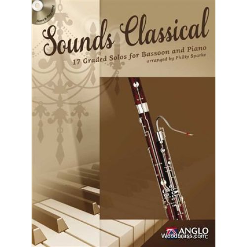 ANGLO MUSIC SOUNDS CLASSICAL - 17 GRADED SOLOS FOR BASSOON AND PIANO