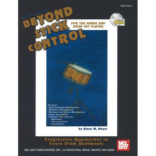 MEYER GLENN W. - BEYOND STICK CONTROL + CD - PERCUSSION