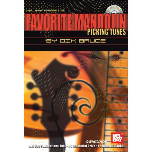 BRUCE DIX - FAVORITE MANDOLIN PICKIN' TUNES QWIKGUIDE + CD - MANDOLIN