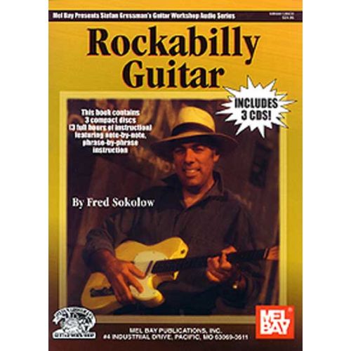 SOKOLOW FRED - Rockabilly Guitar Book/3-CD Set