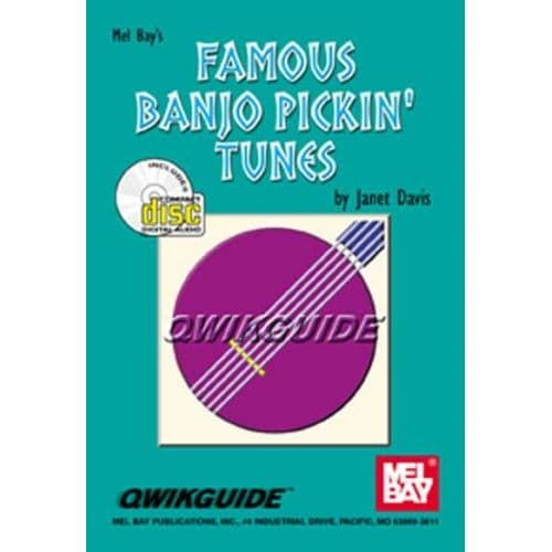  Davis Janet - Famous Banjo Pickin' Tunes Qwikguide + Cd - Banjo