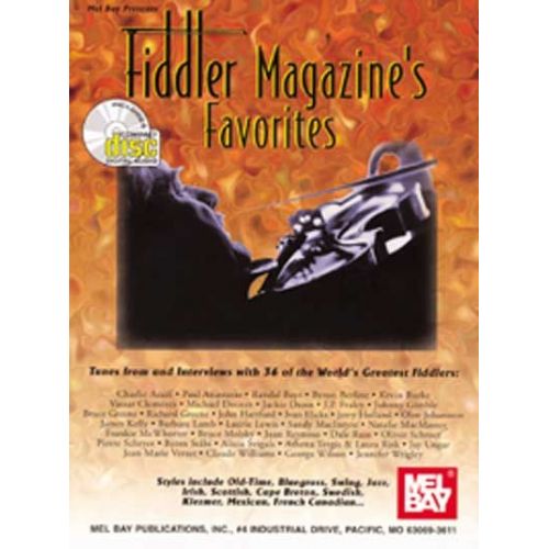 FIDDLER MAGAZINE'S FAVORITES + CD - FIDDLE