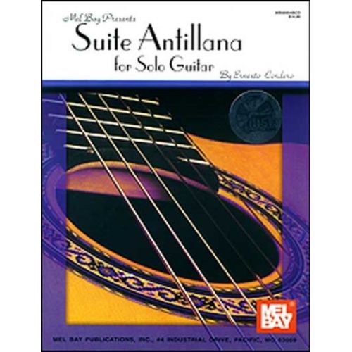 CORDERO ERNESTO - SUITE ANTILLANA FOR SOLO GUITAR + CD - GUITAR