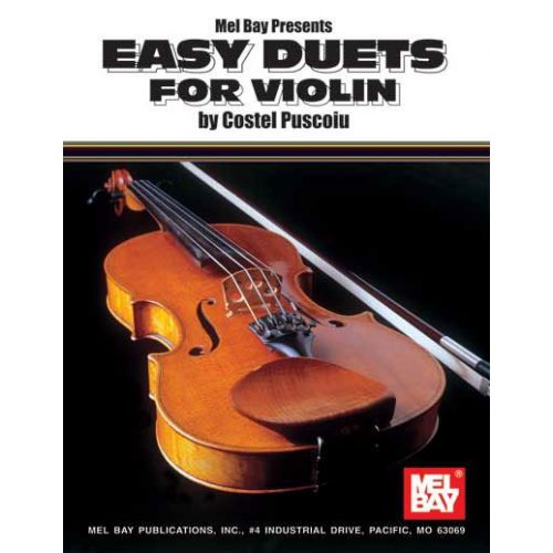 PUSCOIU COSTEL - EASY DUETS FOR VIOLIN - VIOLIN